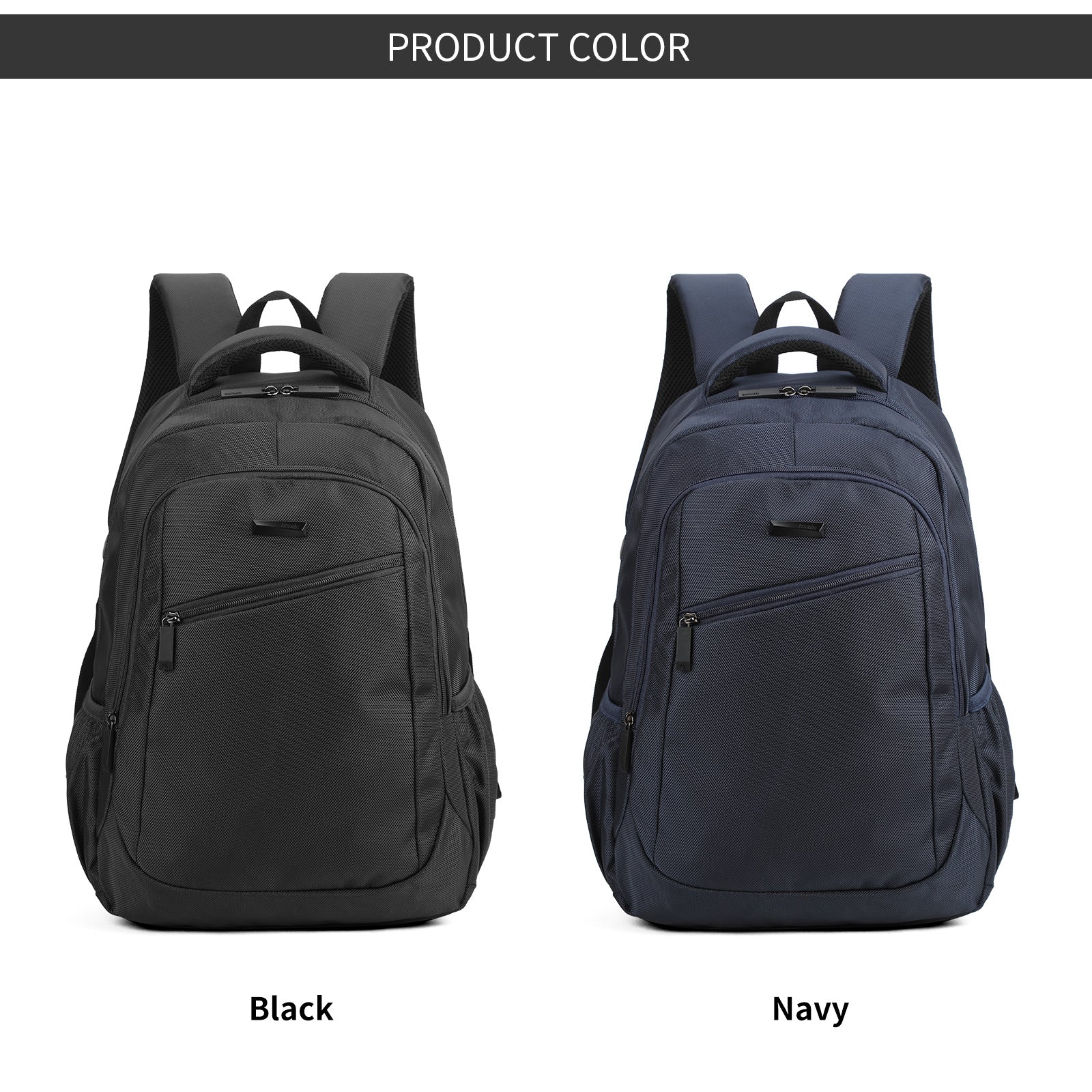 Aoking Backpack Black Casual Backpack Student Bag H97069