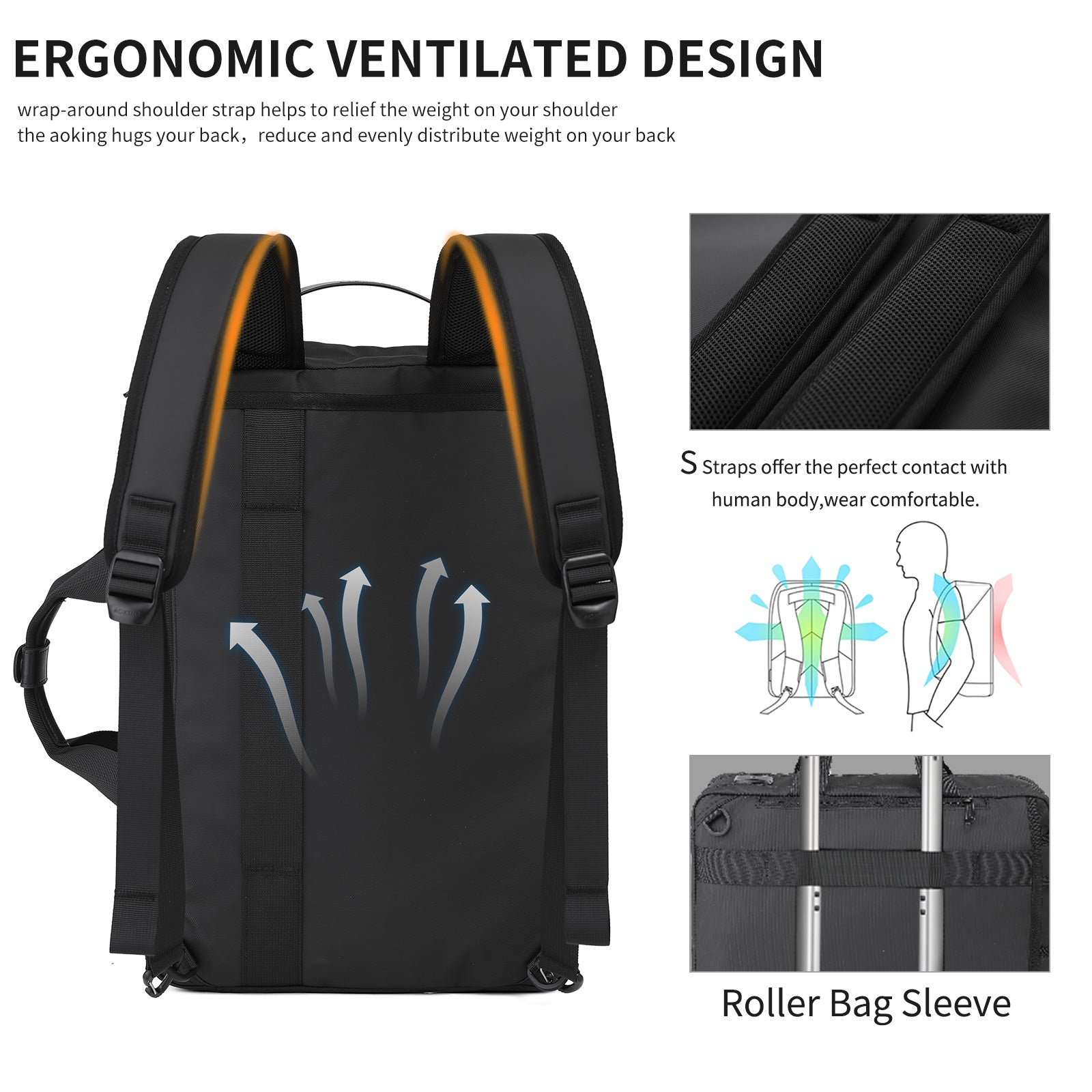 15.6''Laptop Business Backpack SN4002