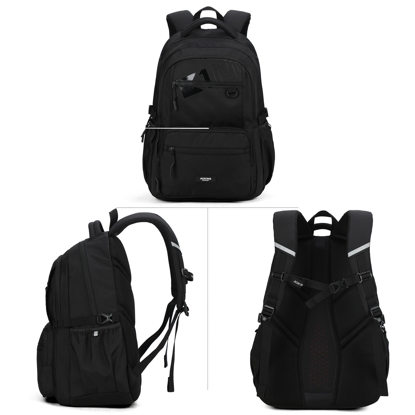 Aoking Backpack Large Capacity Casual Backpack Student Bag XN3340