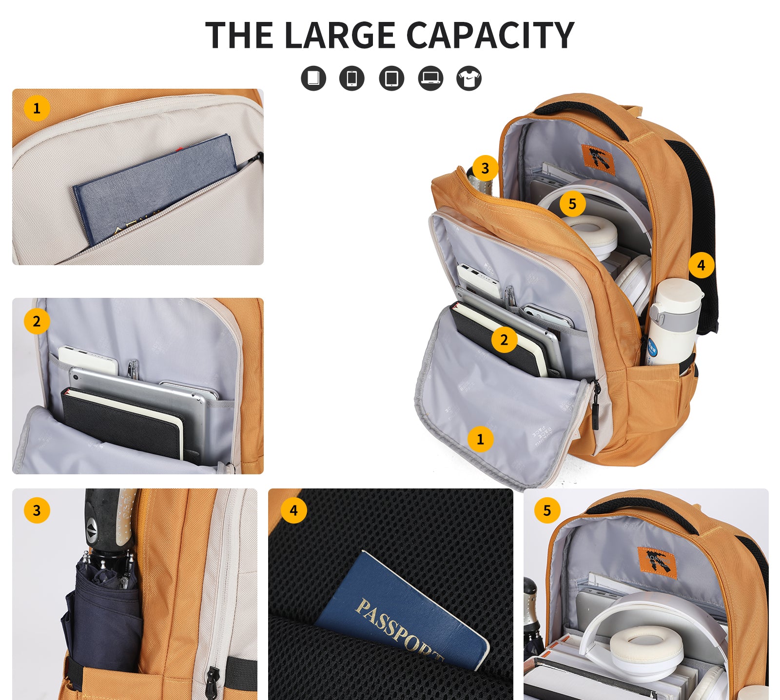 Aoking Factory Price Casual Sport Backpack XN4021