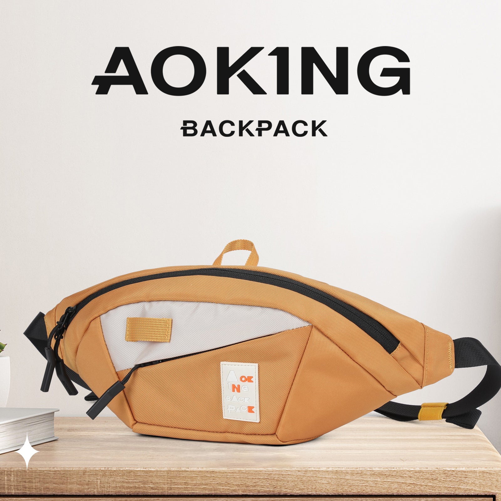 Aoking Fashion Men Waterproof Crossbody Sling Bag XY4057