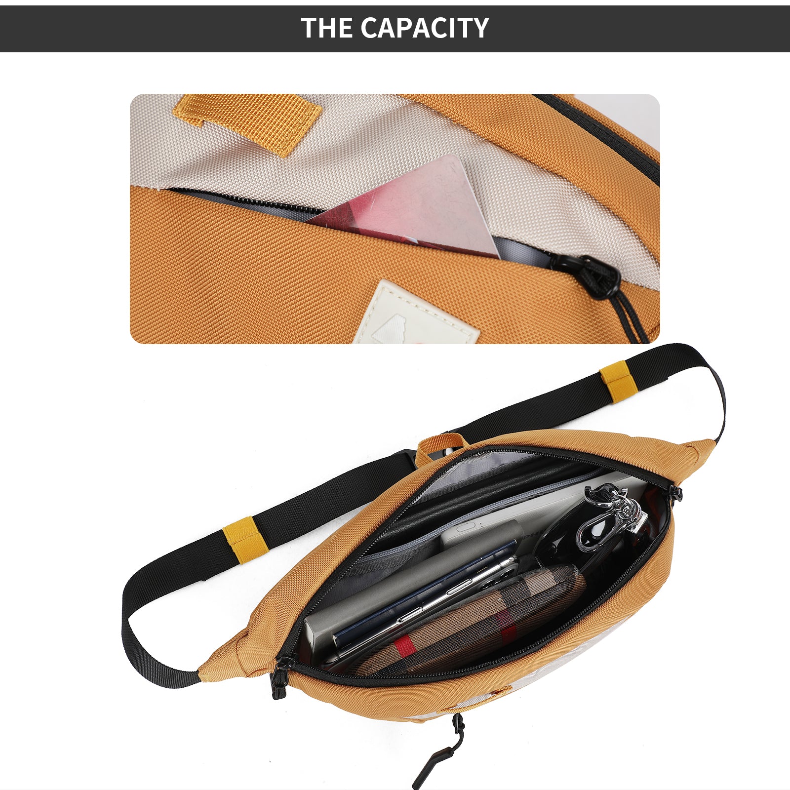 Aoking Fashion Men Waterproof Crossbody Sling Bag XY4057