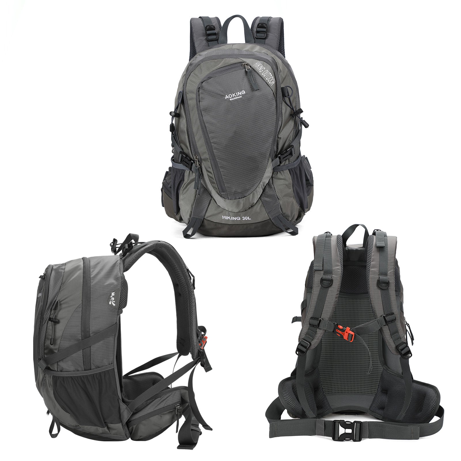 Aoking Backpack Large Capacity Casual Backpack Waterpoor Outdoor Bag YJN67752